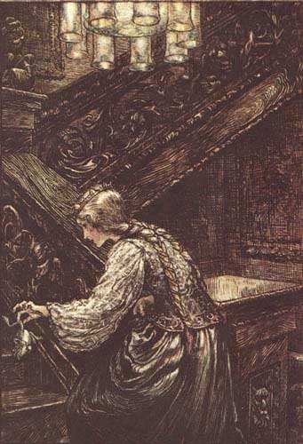 The Frog Prince by Arthur Rackham