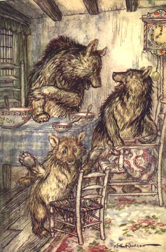 Arthur Rackham's Goldilocks