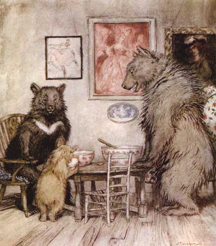 Arthur Rackham's Goldilocks