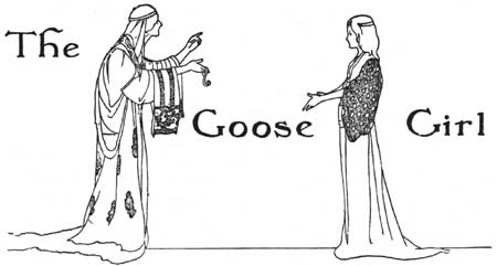 Goose Girl Charles Robinson Illustration