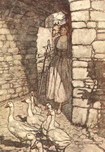 Goose Girl Rackham Image 1