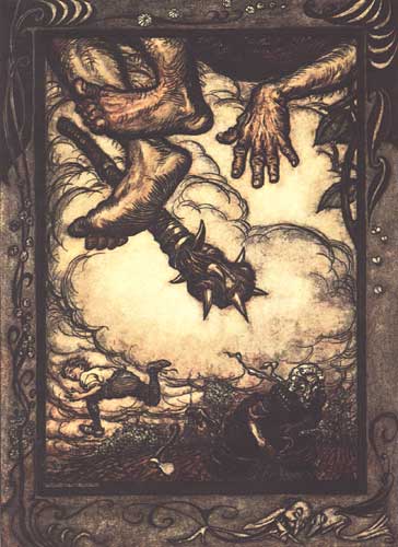 Arthur Rackham's Jack and the Beanstalk