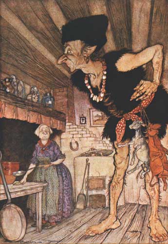 Arthur Rackham's Jack and the Beanstalk