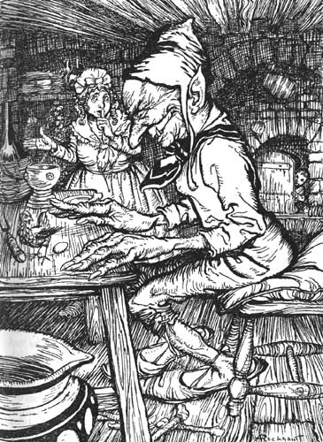 Arthur Rackham's Jack and the Beanstalk