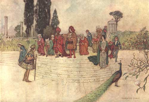 The Prince and Zoza, with the Story-Tellers