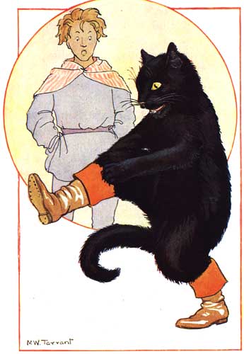 Margaret Tarrant's Puss in Boots