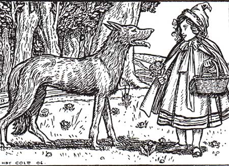 Herbert Cole's Little Red Riding Hood Image