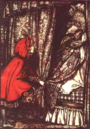 Rackham's Little Red Riding Hood Image 2