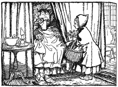 Rackham's Little Red Riding Hood Image 3