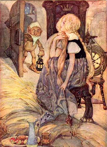 Anne Anderson's Rumpelstiltskin Illustration