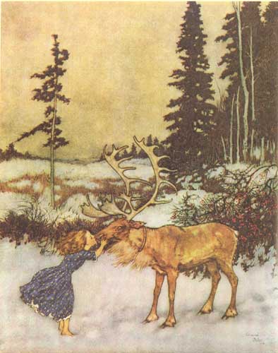 Snow Queen Edmund Dulac Image 7